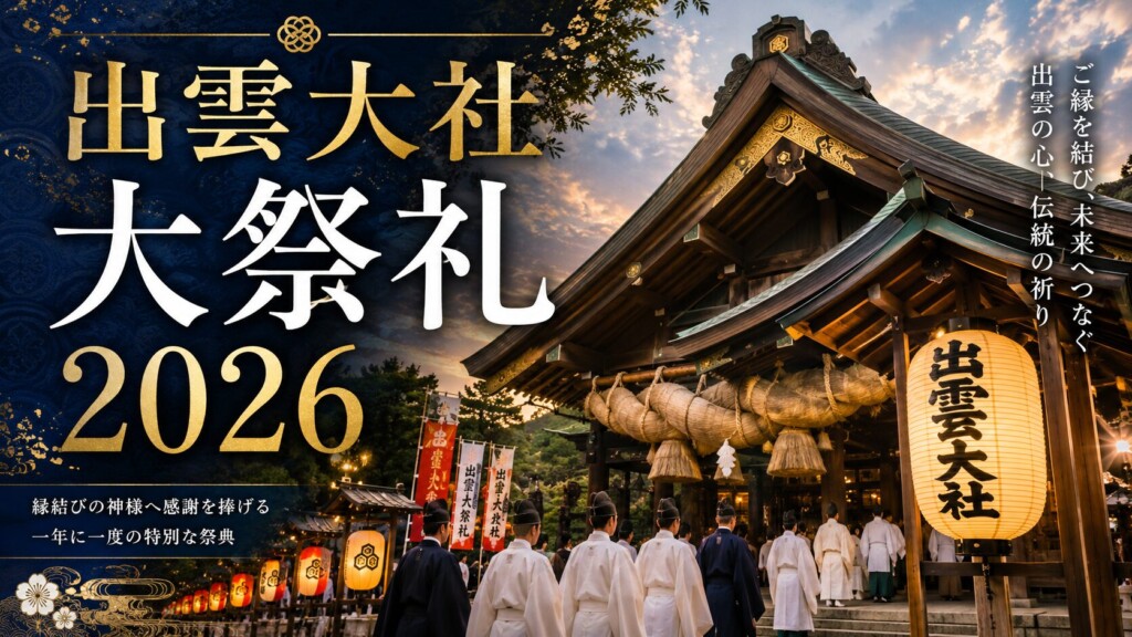 出雲大社 大祭礼 2026