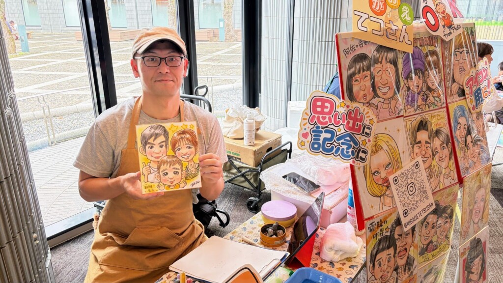 似顔絵てつさん島根で笑顔を届ける似顔絵イラストレーター ｜ ROOTS IZUMO