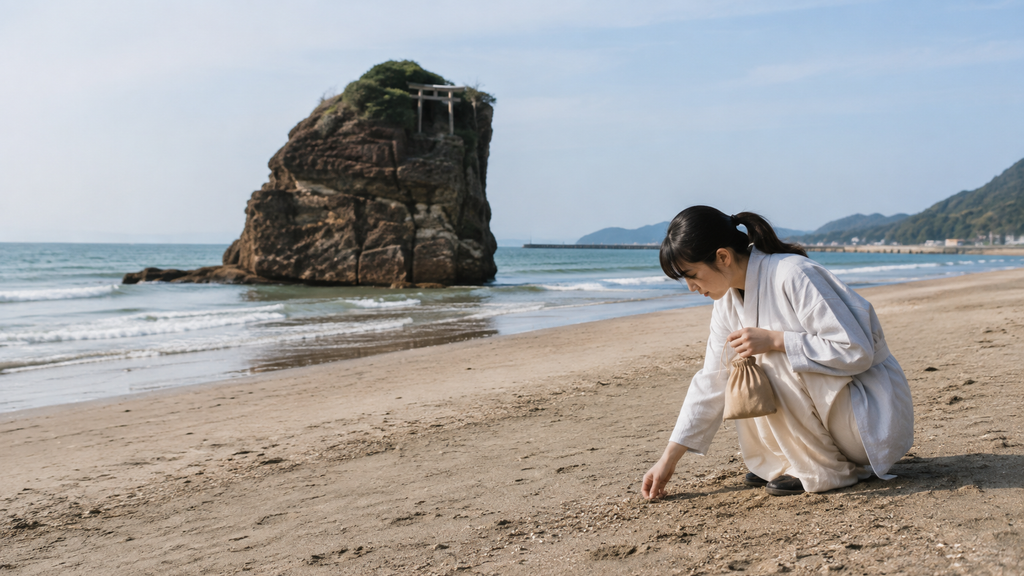 稲佐の浜から始めるルートは「正式」なのか