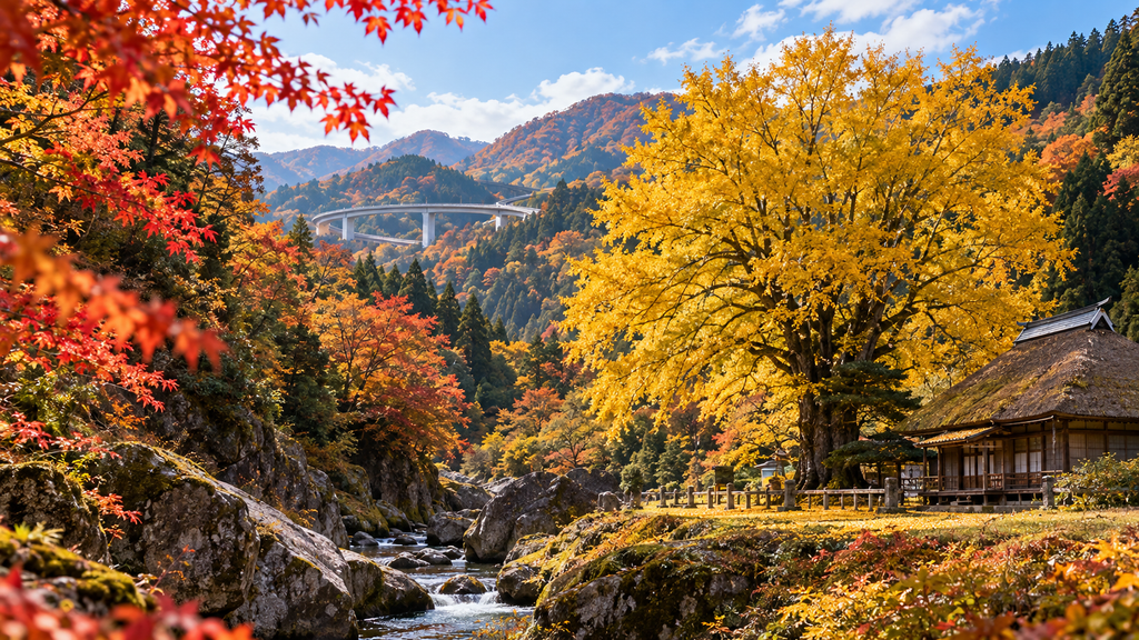 奥出雲・雲南の紅葉名所のイメージ写真