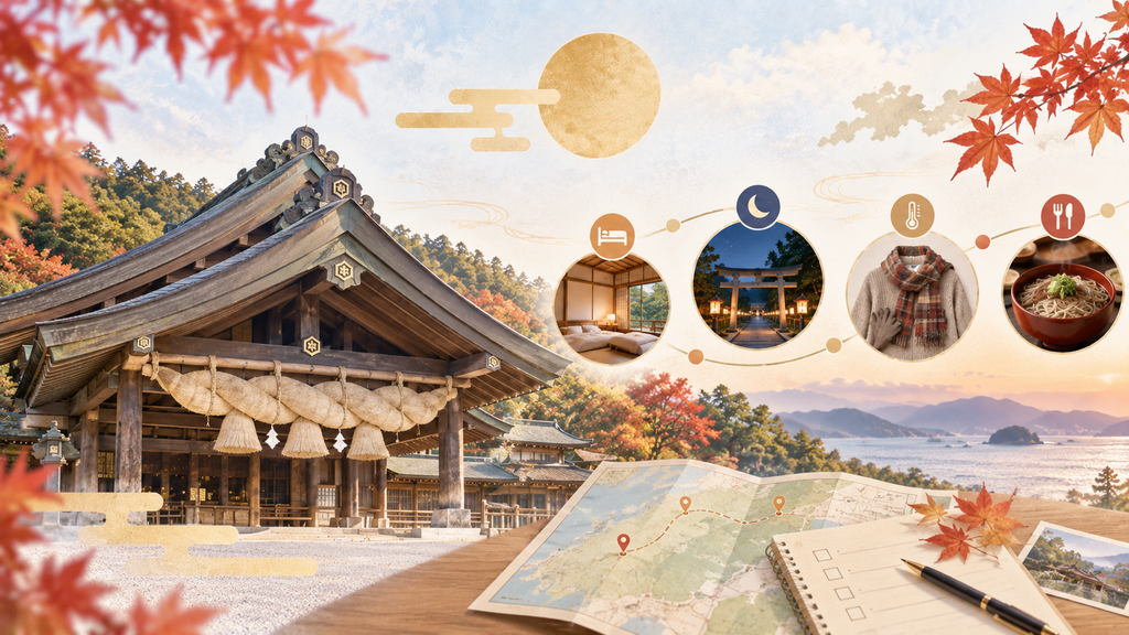神在月に出雲を訪れるときのポイント