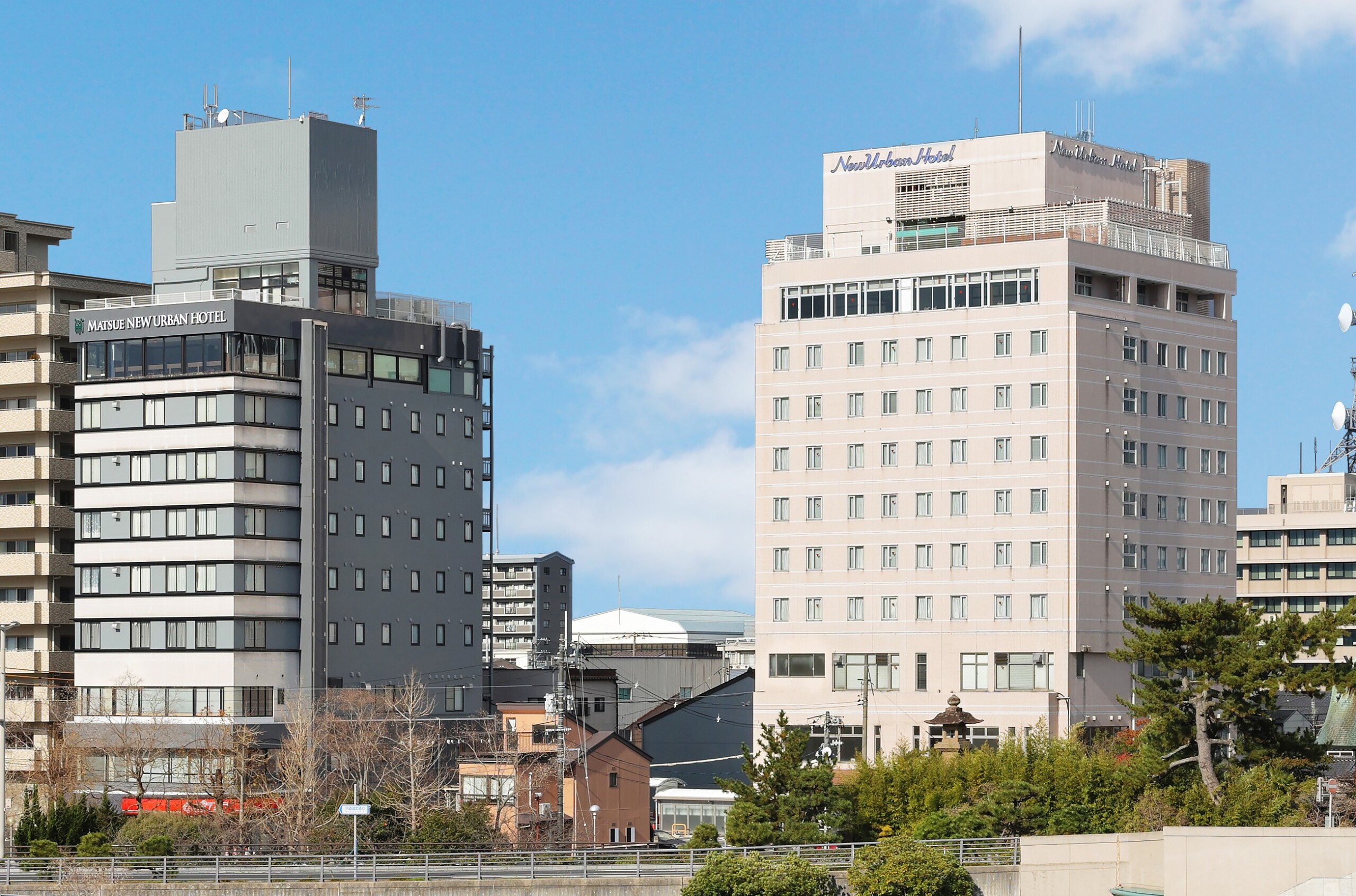 松江ニューアーバンホテル本館・別館の施設写真。現在の別館工事状況とは異なる可能性があります